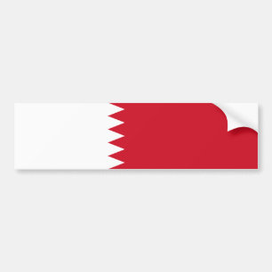 Adesivo Para Carro Bandeira Patriótica do Bahrein