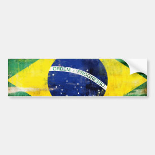 Adesivo Para Carro Bandeira velha de Brasil