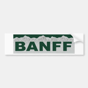 Adesivo Para Carro Banff, Alberta