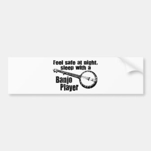 Adesivo Para Carro Banjo engraçado