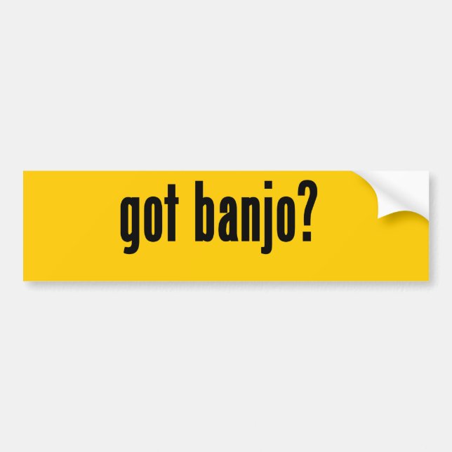 Adesivo Para Carro banjo obtido? (Frente)