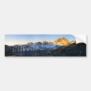 Adesivo Para Carro Banner Peak Sunrise Garnet Lake - Trilha John Muir
