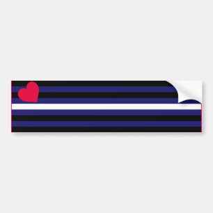 ADESIVO PARA CARRO BAR DE PRIDEFLAG DE FOLHA