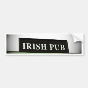 Adesivo Para Carro Bar irlandês