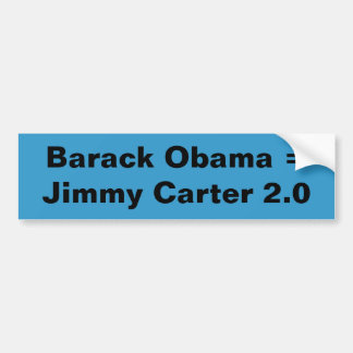 Adesivo Para Carro Barack Obama = Jimmy Carter 2,0