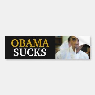 ADESIVO PARA CARRO BARACK OBAMA - OBAMA SUGA