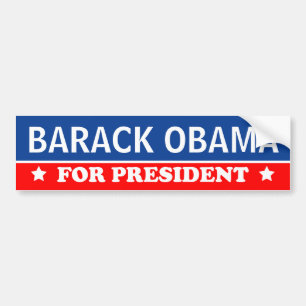 Adesivo Para Carro Barack Obama para o presidente 2016