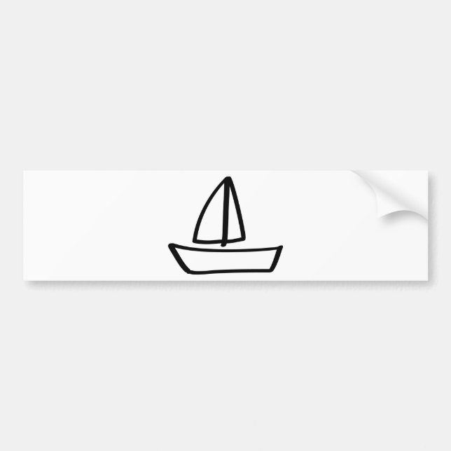 Adesivo Para Carro barco de navigação (Frente)