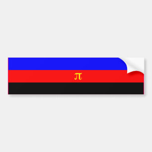 ADESIVO PARA CARRO BARRA DA BANDEIRA DO ORGULHO POLIAMOR