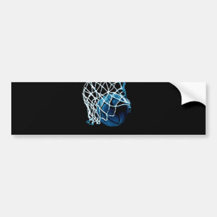 Adesivo Para Carro Basquete Azul