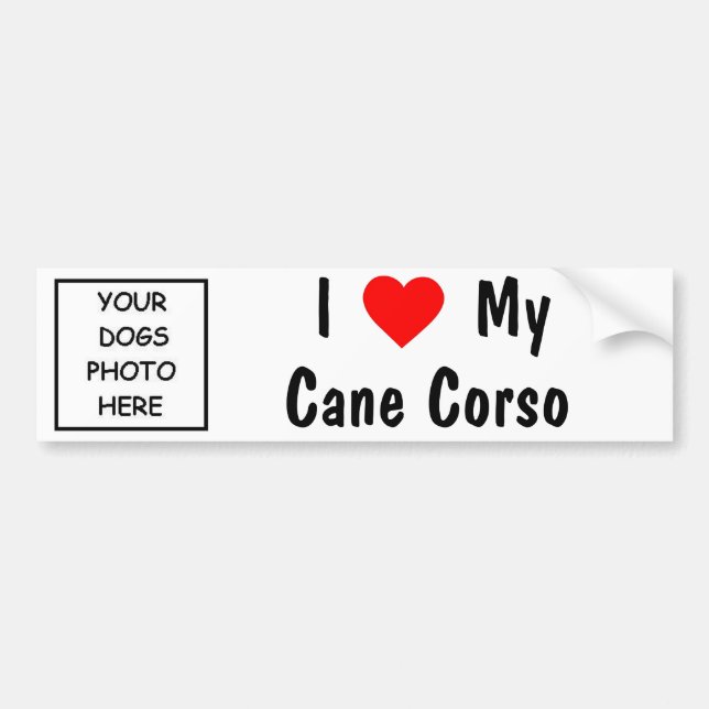 Adesivo Para Carro Bastão Corso (Frente)