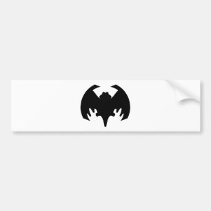 Adesivo Para Carro Bat Black The MUSEUM Zazzle Gifts