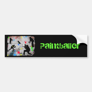 Adesivo Para Carro Batalha do Paintball