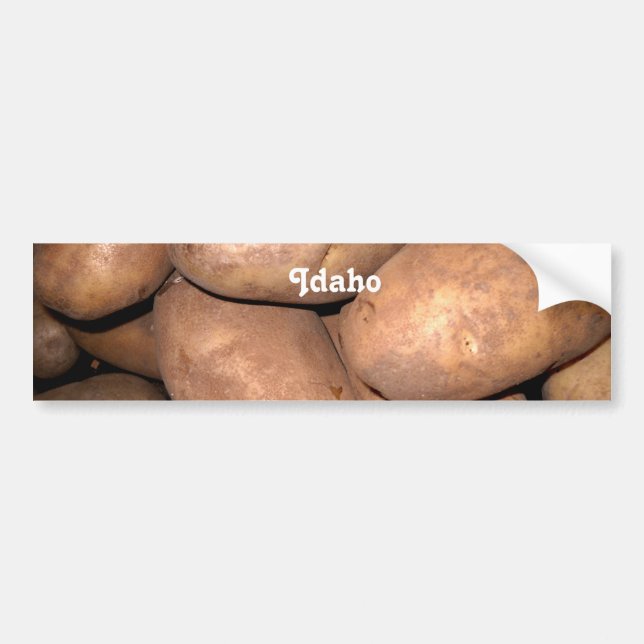 Adesivo Para Carro Batatas de Idaho (Frente)
