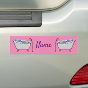 Adesivo Para Carro Bath Bomb Babe Thunder_Cove