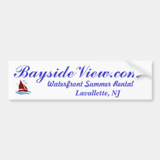 Adesivo Para Carro BaysideView.com Lavallette NJ