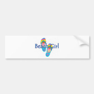 Adesivo Para Carro beachgirl