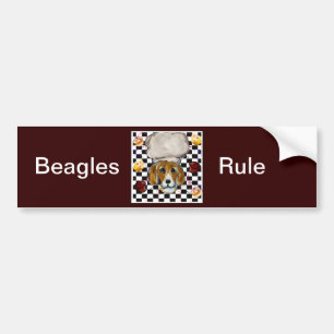 Adesivo Para Carro Beagle Chef