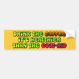 Adesivo Para Carro Beba o café