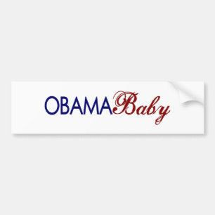Adesivo Para Carro Bebê de Obama