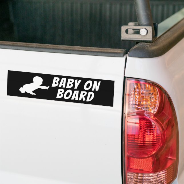 ADESIVO PARA CARRO BEBÊ NO CONSELHO (No caminhão)
