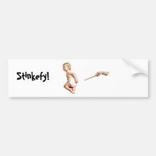 Adesivo Para Carro Bebê Stinkefy!