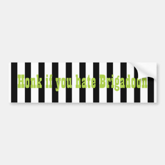 Adesivo Para Carro Beetlesumo Honk para Brigadoon Bumper Sticker