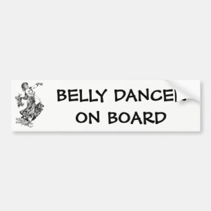Adesivo Para Carro Belly Dancer No Conselho
