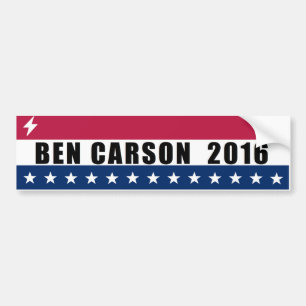 Adesivo Para Carro Ben Carson para o presidente 2016