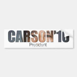 Adesivo Para Carro Ben Carson para o presidente autocolante no vidro