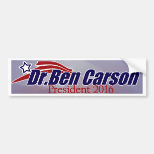 Adesivo Para Carro Ben Carson para o presidente autocolante no vidro