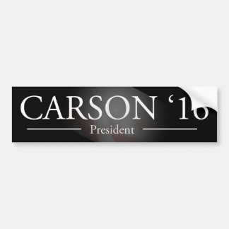 Adesivo Para Carro Ben Carson para o presidente autocolante no vidro
