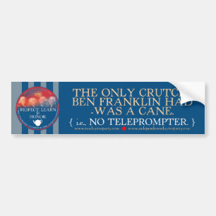Adesivo Para Carro Ben Franklin contra o autocolante no vidro