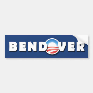 Adesivo Para Carro BENDOVER- Barack Obama - Democrática - pára-choq