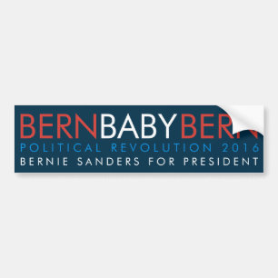 Adesivo Para Carro Bern Baby Bern Bernie Sanders Para Presidente
