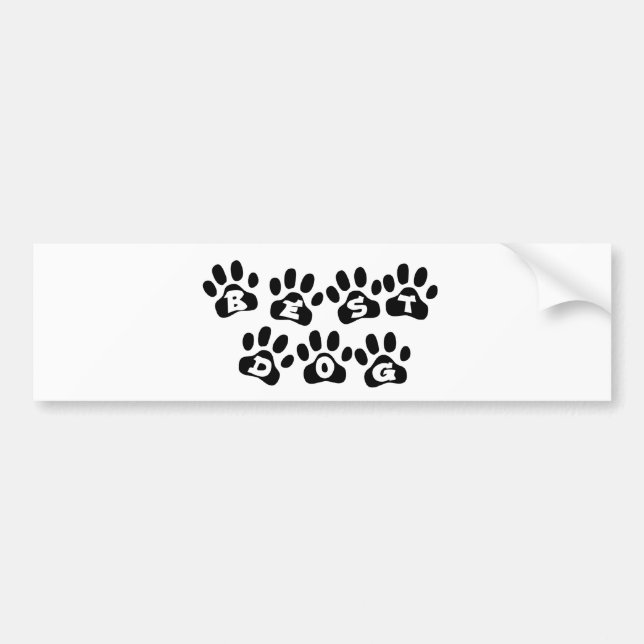 Adesivo Para Carro Bestdog (Frente)