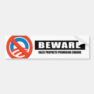 ADESIVO PARA CARRO BEWARE - PROFETAS FALSOS