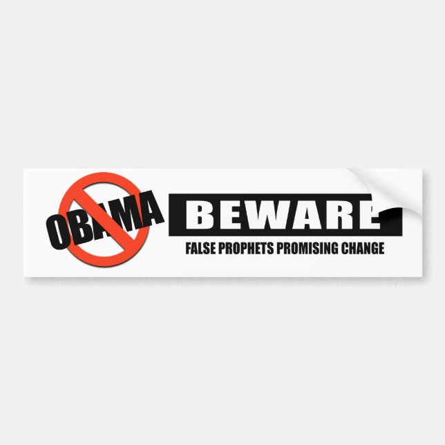ADESIVO PARA CARRO BEWARE - PROFETAS FALSOS (Frente)