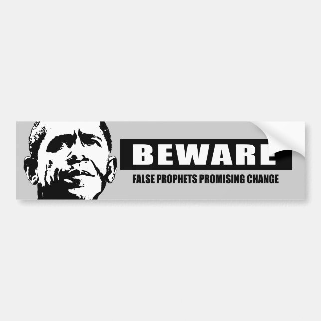 ADESIVO PARA CARRO BEWARE - PROFETAS FALSOS (Frente)