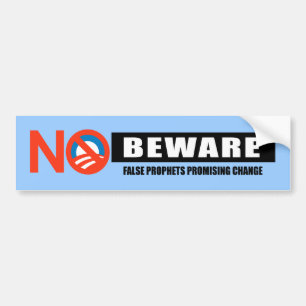 ADESIVO PARA CARRO BEWARE - PROFETAS FALSOS