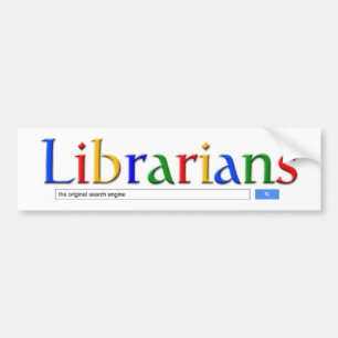 Adesivo Para Carro bibliotecários o Search Engine original