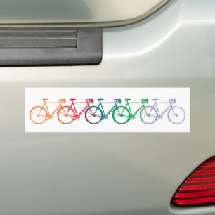 Adesivo Para Carro bicicleta = bicicleta = biking. agradável