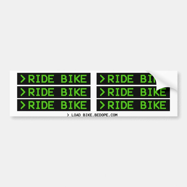 ADESIVO PARA CARRO > BICICLETA DO PASSEIO (Frente)