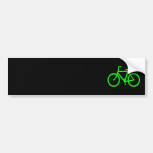 Adesivo Para Carro Bicicleta Verde Lima
