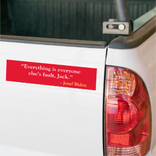 Adesivo Para Carro Biden Bumper Sticker