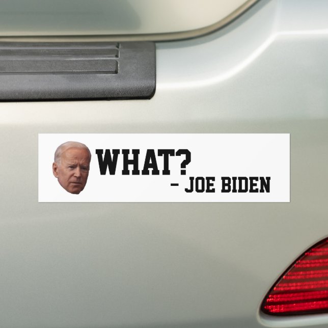 ADESIVO PARA CARRO BIDEN BUMPER STICKERS DE JOE JOE (No carro)
