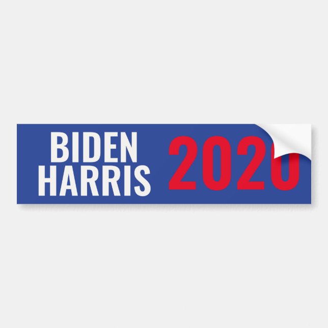 Adesivo Para Carro Biden Harris 2020 (Frente)