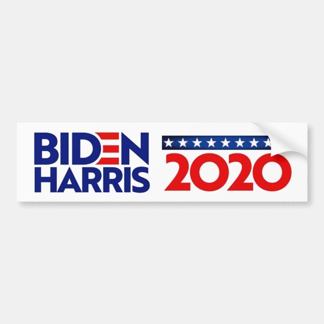 Adesivo Para Carro Biden / Harris 2020 (Frente)