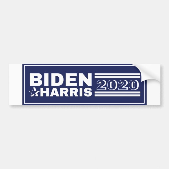 Adesivo Para Carro Biden Harris 2020 (Frente)