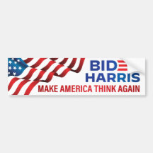 Biden Harris 2020 - Faça a América pensar novament